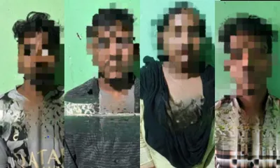 assam police foil illegal border crossing by four bangladeshis