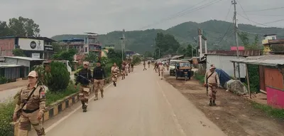 manipur  renewed violence in jiribam  one more police outpost burnt down