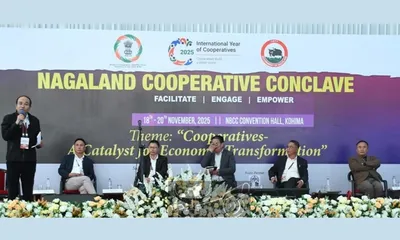 neramac  ncel  apeda showcase opportunities for farmers at nagaland cooperative conclave
