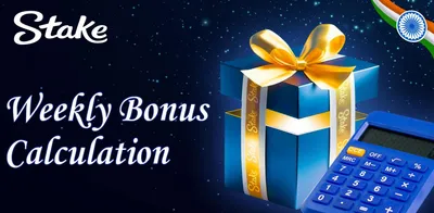 how stake weekly bonus is calculated