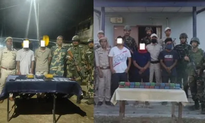 manipur  four arrested with drugs worth rs 12 crore