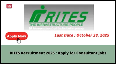 rites recruitment 2025   apply for consultant jobs