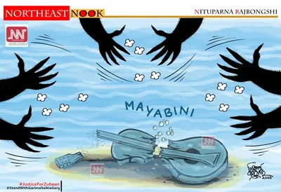 northeast nook  cartoon by nituparna rajbongshi  october 5  2025
