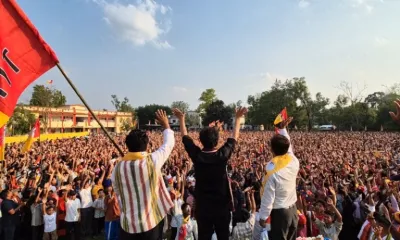 tripura  tipra motha workers take control of chabimura tourism site