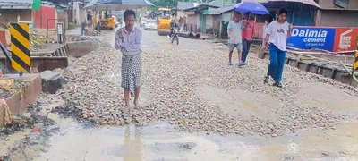 assam  nh 37 reopens for traffic in dibrugarh after four days