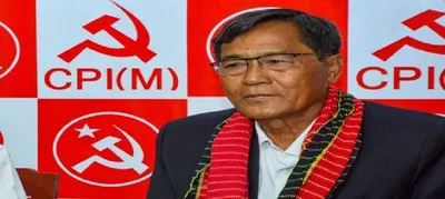 tripura  opposition leader jitendra chaudhury condemns attacks on hindu minorities in bangladesh