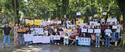 animal advocates rally across assam against dog relocation directive