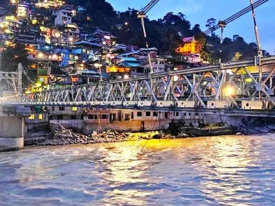 sikkim  bro reconstructs bridge damaged in catastrophic floods