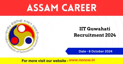 assam career   iit guwahati recruitment 2024