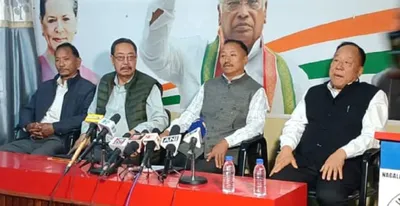 enpo s  frontier nagaland  demand  centre using divide   rule strategy  says congress