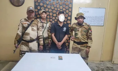 manipur  security forces seize arms  arrest kcp pwg cadre