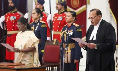 justice surya kant assumes charge as 53rd chief justice of india