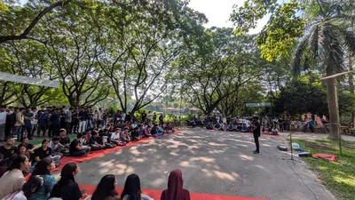 tezpur university dean  deputy director resign amid protest  students seek accountability