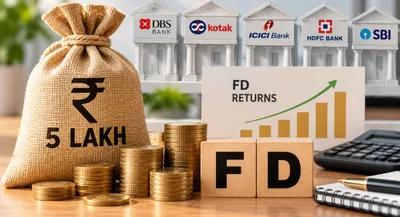 which bank offers the best fd return on rs 5 lakh 