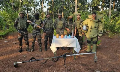 manipur  assam rifles disposes of five ieds in tengnoupal district