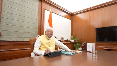narendra modi takes charge as pm for third term