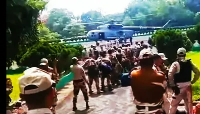 manipur  additional commandos deployed to strengthen security in violence hit jiribam district