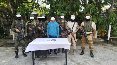 manipur  two insurgents arrested with arms and ammunition