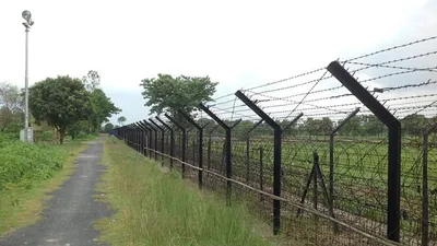 bsf adg reviews operational preparedness in tripura