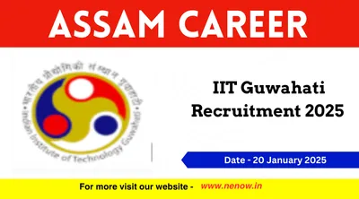 assam career   iit guwahati recruitment 2025