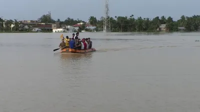 tripura  flood forces over 32 000 to shift to relief camps  nine deaths reported