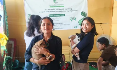 assam  mother’s day adoption camp helps stray animals find homes in dibrugarh