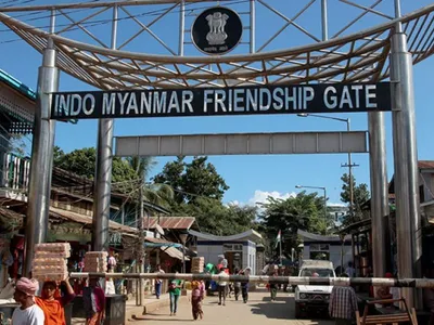 manipur  border trade with myanmar resumes in moreh