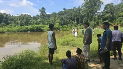 assam  digboi youth swept away by dibru river  body recovered