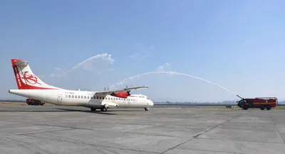 manipur  air connectivity gets a boost with new flight service