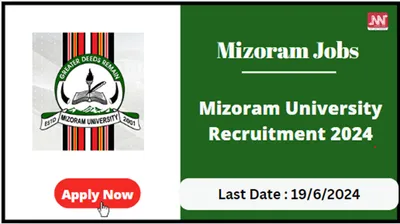 mizoram jobs   mizoram university recruitment 2024