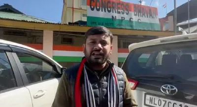 ‘brothers  amp  sisters’ from nagaland join bharat jodo nyay yatra  congress’s kanhaiya kumar