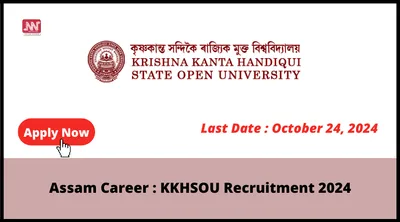 assam career   kkhsou recruitment 2024