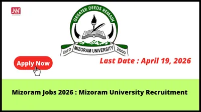 mizoram jobs 2026   mizoram university recruitment