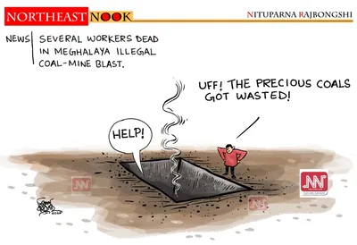 northeast nook  cartoon by nituparna rajbongshi  febuary 8  2026