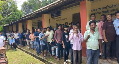 phase 2 of lok sabha elections  tripura leads voter turnout across india till 9am
