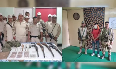 manipur police arrest kcp t militant  hideout busted