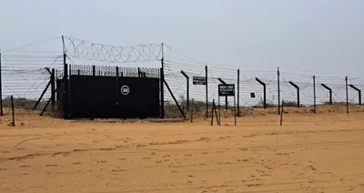 bsf to replace old fencing with newly designed fencing along india pakistan border in rajasthan