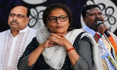 three former tmc mps join bjp as rebellion deepens