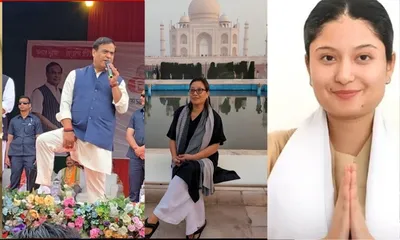 kunki chowdhury’s mother sujata chowdhury flags online harassment  moves ncw against assam cm