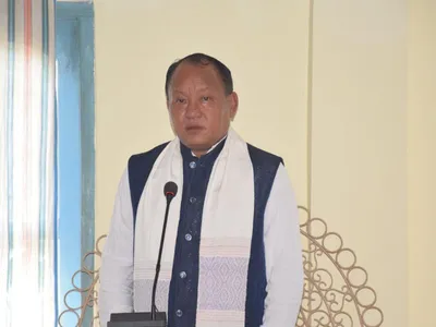 mizoram  bjp s molin kumar chakma proves majority in cadc