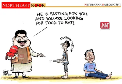 northeast nook  cartoon by nituparna rajbongshi  july 19   2026