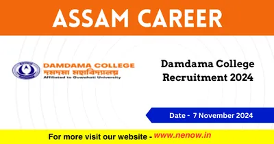 assam career   damdama college recruitment 2024