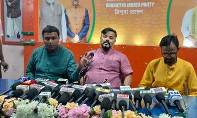 tripura  bjp  mayor defend move to rename agartala town hall