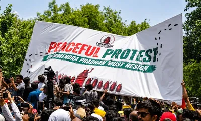 cjp to hold second protest at pune  demands dharmendra pradhan’s resignation over neet row