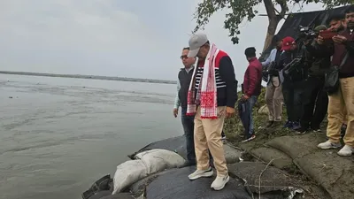 assam  rs 75 crore scheme to combat brahmaputra erosion threat in dibrugarh