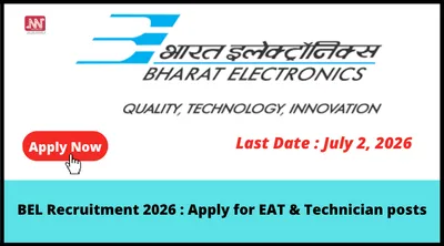 bel recruitment 2026   apply for eat  amp  technician posts