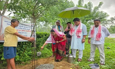 assam  digboi mla donates rs 13 lakh to old age home