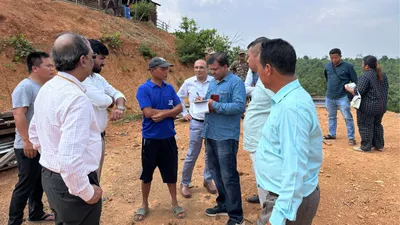 manipur  inter ministerial team assesses cyclone remal aftermath in churachandpur