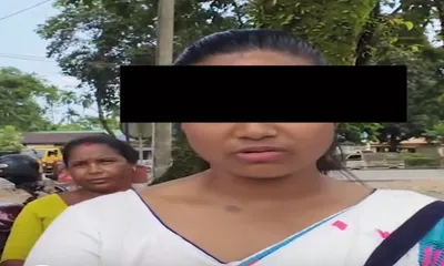 assam  woman stripped  couple assaulted in mob attack in lakhimpur