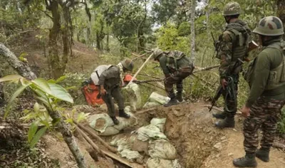 manipur  security forces avert militant attack near myanmar border  defuse ieds